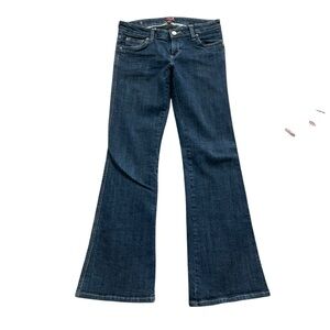 Underground Soul Dark Blue Flare Jeans